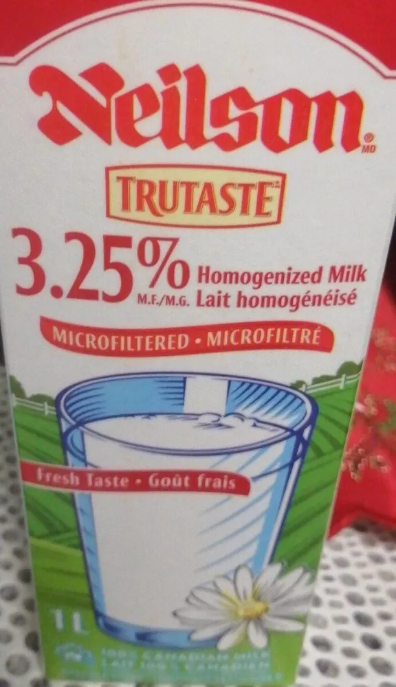 Homogenized milk