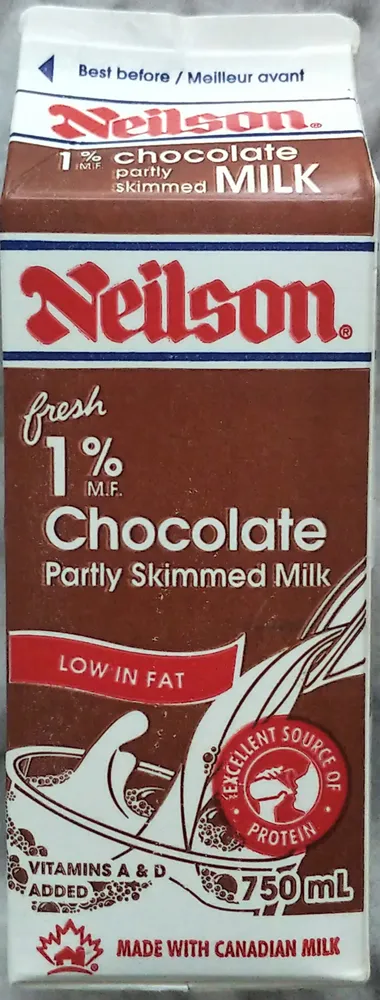 1% M.F. Chocolate Partly Skimmed Milk