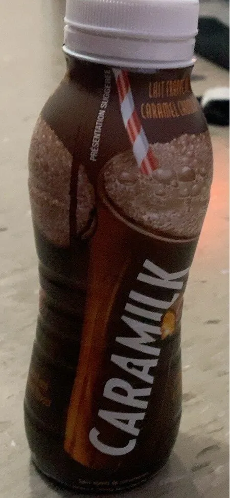 Lait frappé au caramel chocolat