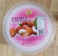 Lychee Jumbo Pudding with nata de coco