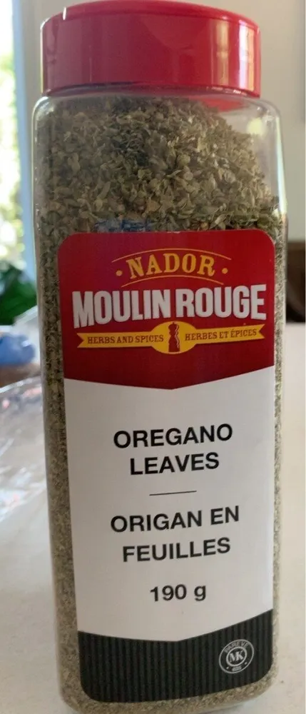 Origan en feuilles
