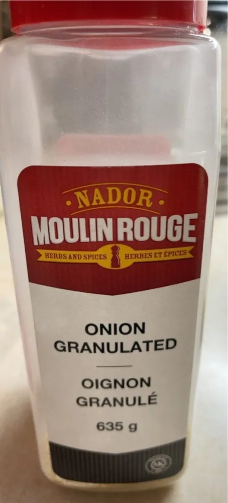 Onion granulated
