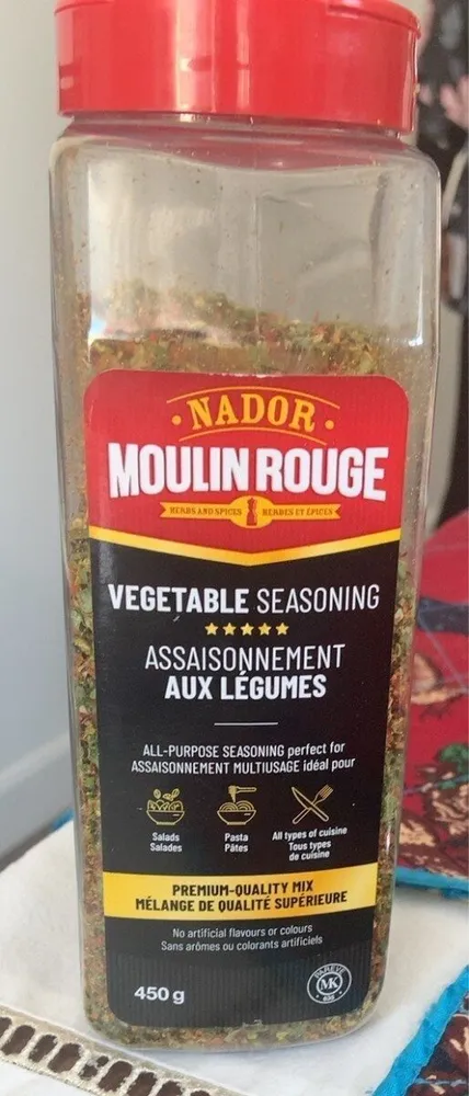 ASSAISONNEMENT AUX LÉGUMES