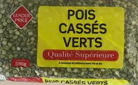 Pois cassés verts