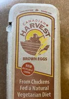 12 Large Chicken Eggs, brown.