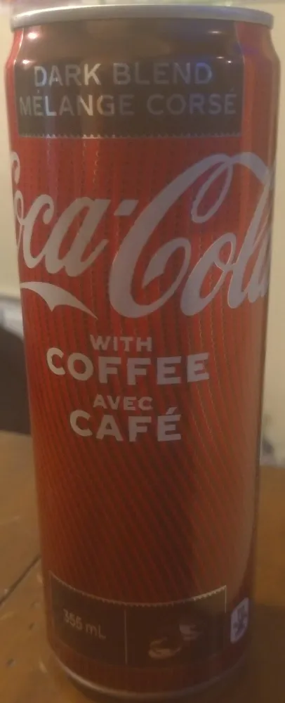 Dark Blend Coca-Cola with Coffee