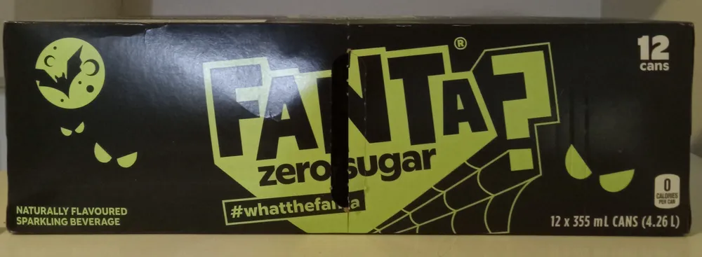 Zero Sugar Naturally Flavoured Sparkling Beverage