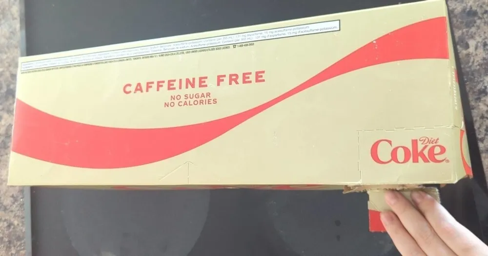 Diet coke, caffeine free