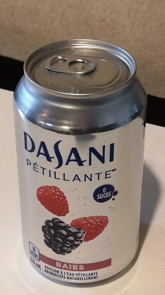 Boisson à l'eau pétillante aromatisée naturellement