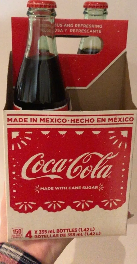Coca-Cola made with cane sugar