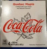 Coca cola - Quebec maple