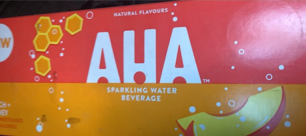AHA Sparkling water