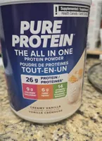 PURE PROTEIN THE ALL IN ONE PROTEIN POWDER