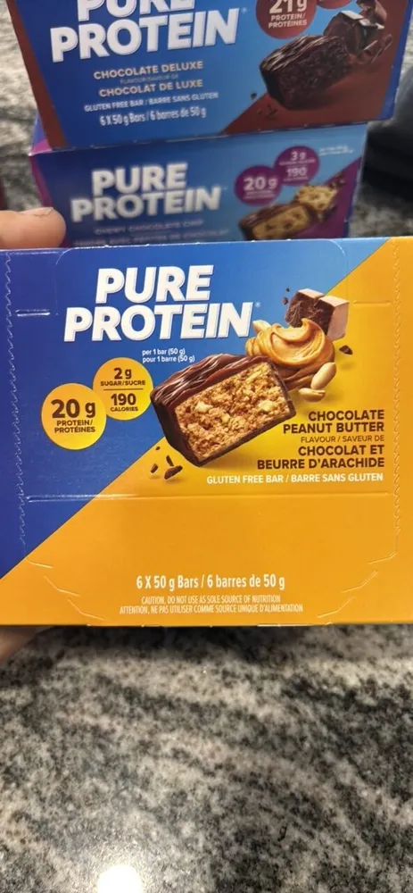 Pure protein barre beurre d'arachide
