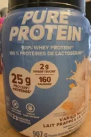 100% Whey Poudre De Protéine, 907 G, Crème à La Vanille