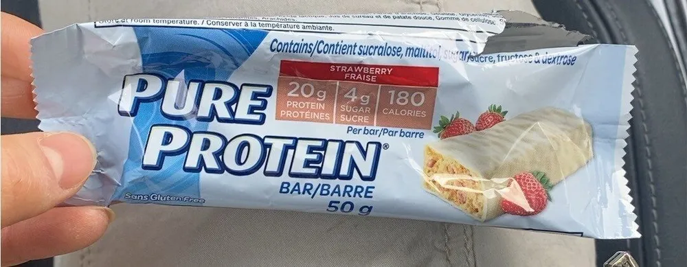 Strawberry Greek Yogurt Protein Bar