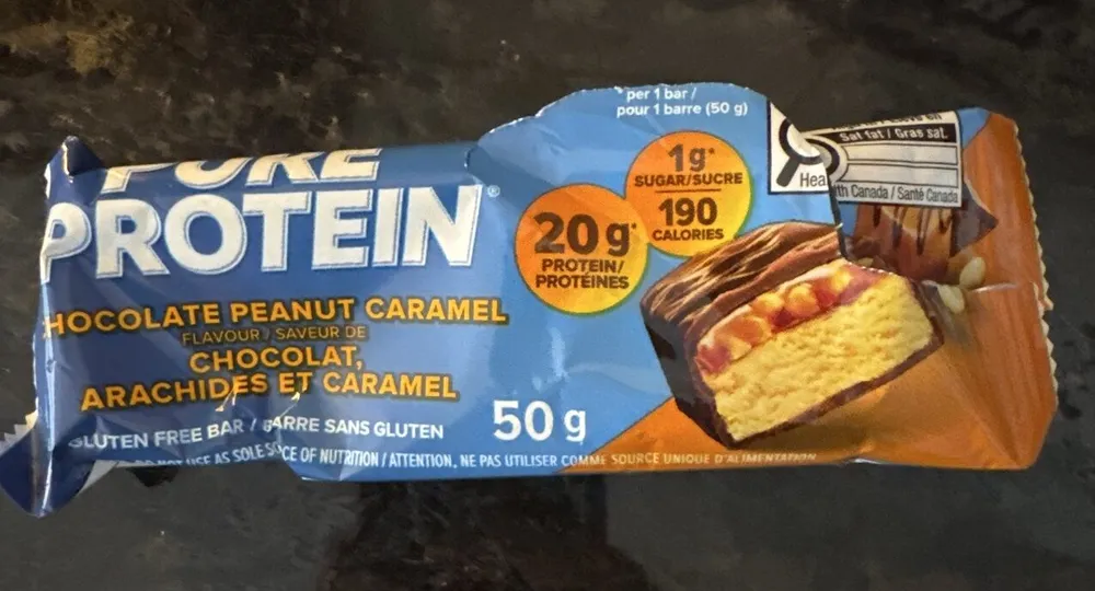 Chocolate Peanut Caramel Protein Bar
