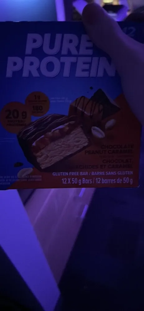 Chocolate Peanut Caramel Flavor Pure Protein Bar