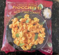 Cheese Filled Fiocchetti with Pink Sauce