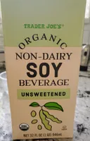 Organic Non-Dairy Soy Beverage Unsweetened