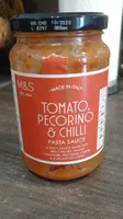 Tomato pecorino & chili pasta sauce