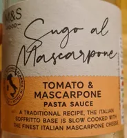 Tomato & Mascarpone Pasta Sauce
