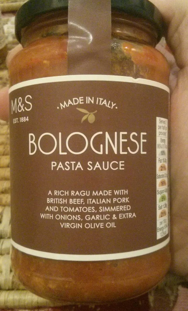 Bolognese Pasta Sauce