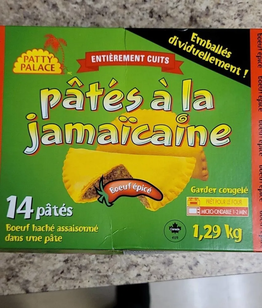 Pâté à la jamaïcaine