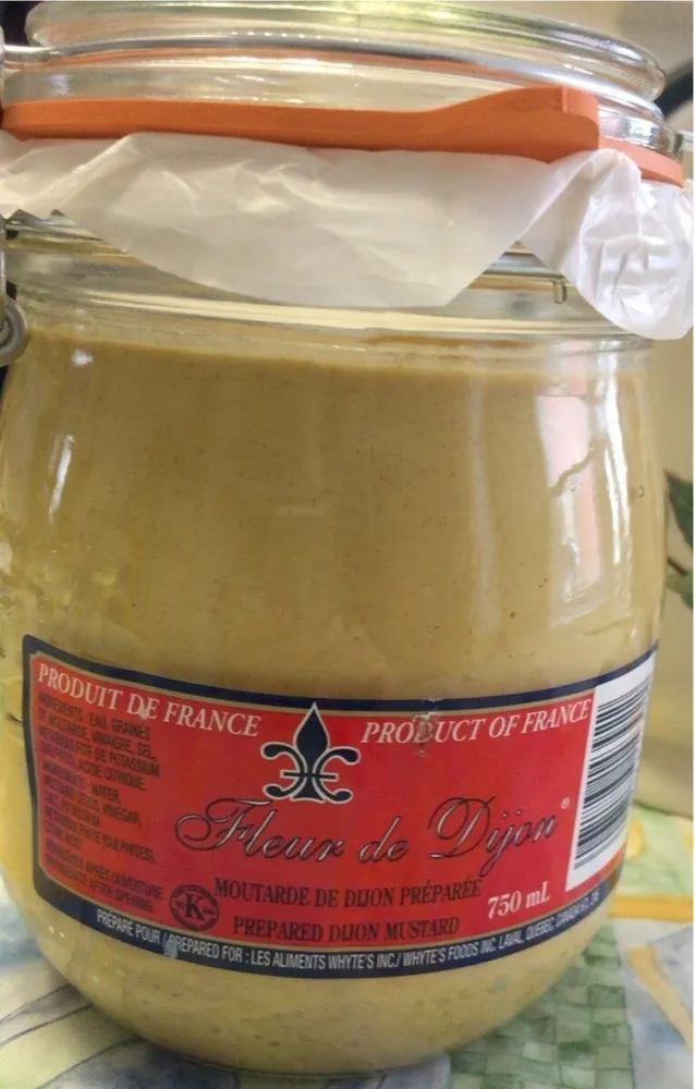 Moutarde de Dijon préparée