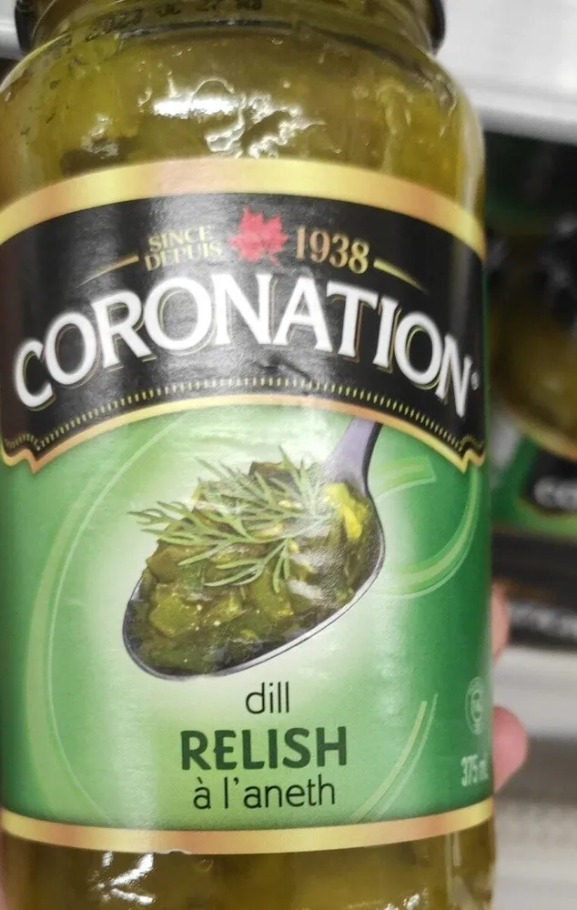 Relish à l'aneth