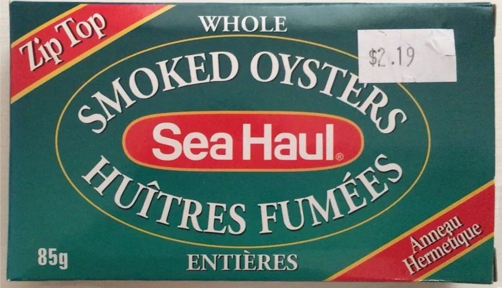 Huîtres fumées