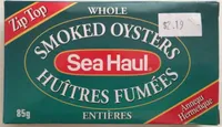 Huîtres fumées