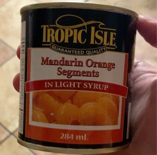 Mandarin orange segments