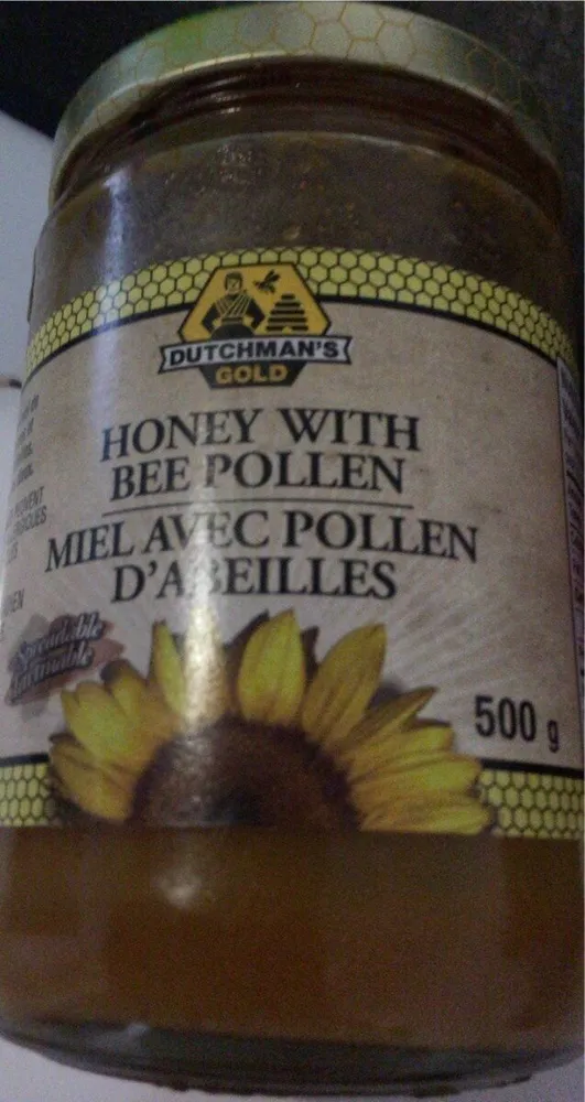 Miel avec pollen