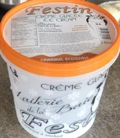 Crème Glacée Caramel Écossais