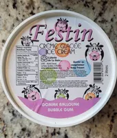 Crème glacée  gomme balloune