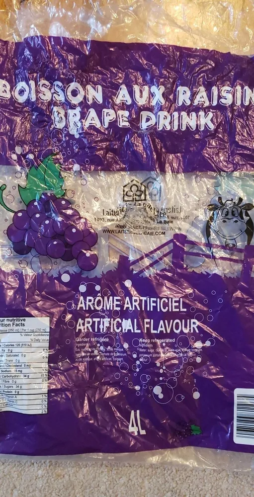Boisson aux raisins