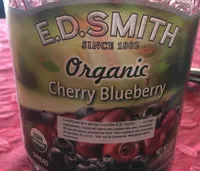 Organic cherry blueberry