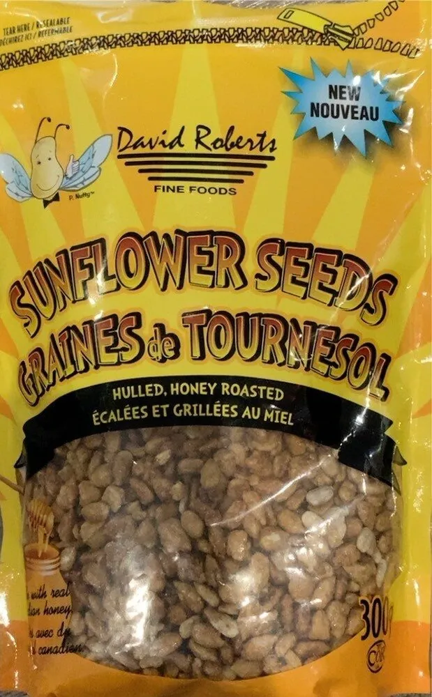 Hulled, Honey Roasted Sunflower Seeds