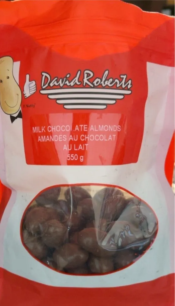 Milk chocolate almonds