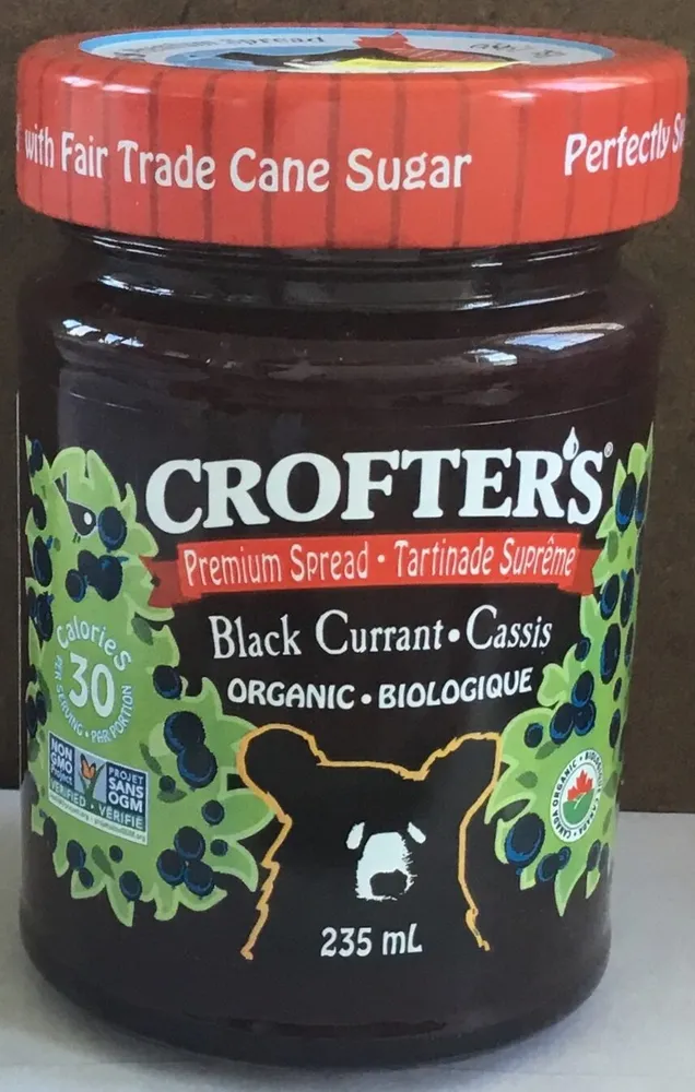 Black Currant Premium Fruit Spread