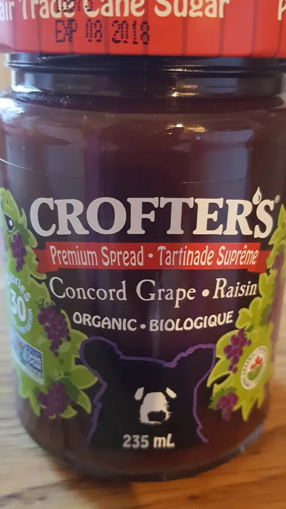 tartinade suprême raisin