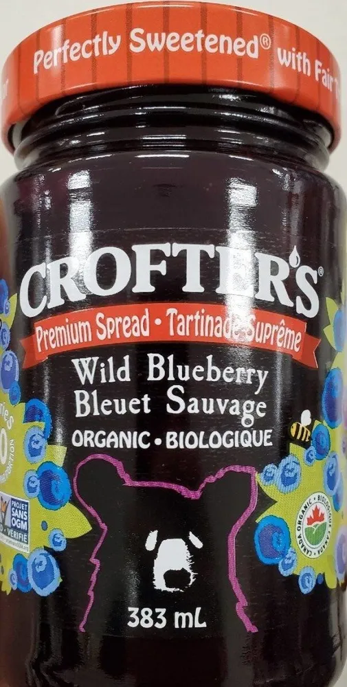 Wild Blueberry Premium Fruit Spread