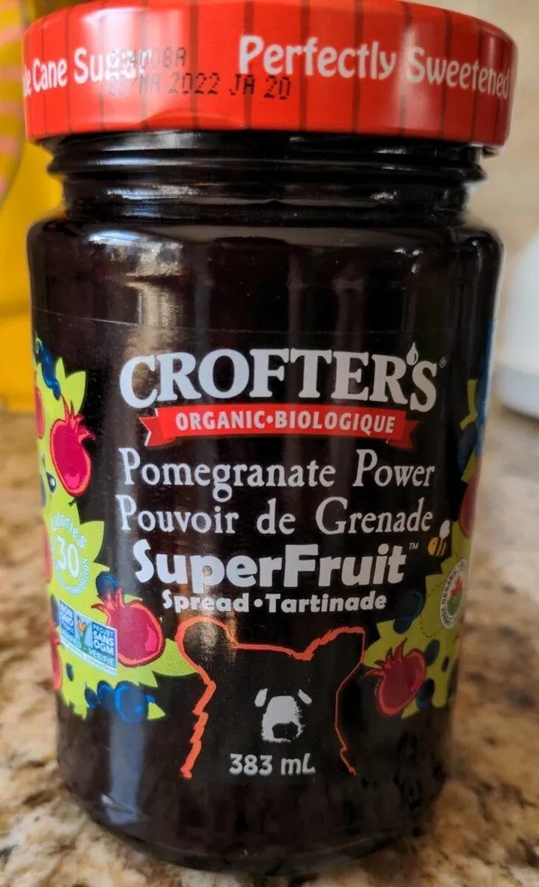 Pomegranate Power Superfruit Spread