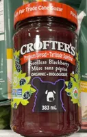 Seedless BlackBerry organic premium spread