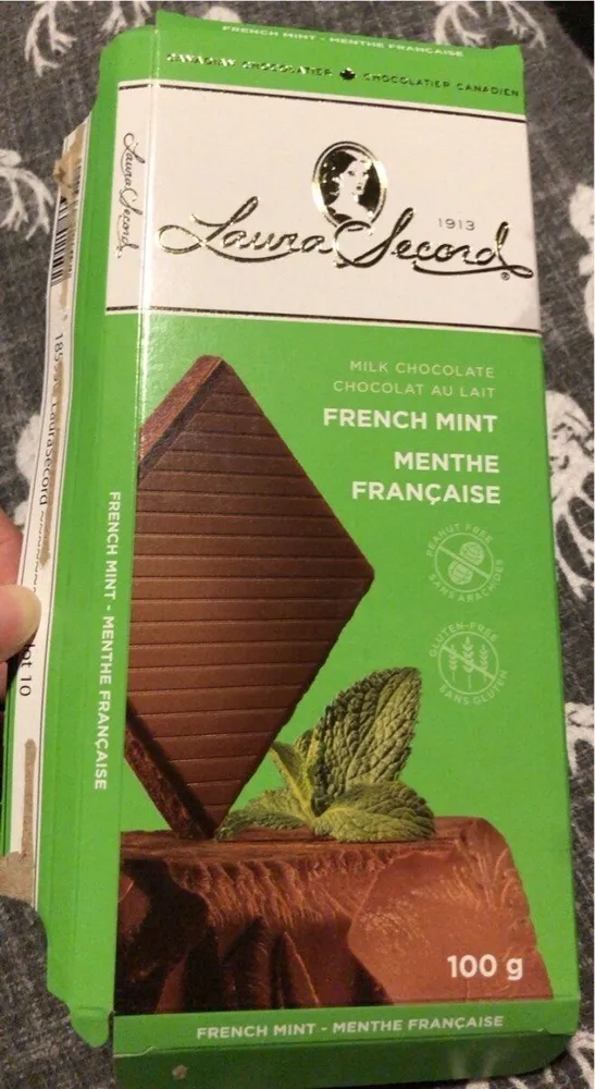 Chocolat au lait menthe française