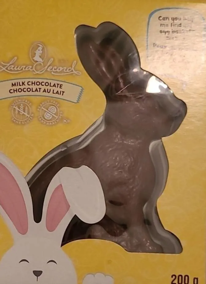 Lapin chocolat au lait