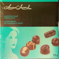 Assortiment de chocolats noirs