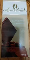 Café latté barre de chocolat
