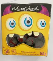 Milk chocolte eyeballs